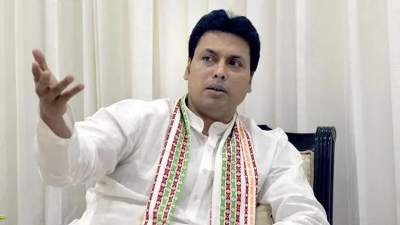 Amid BJP-JJP rift, 4 independent Haryana MLAs meet BJP's Biplab Deb