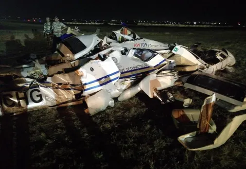 Two pilots killed as Chhattisgarh govt chopper crashes at Raipur airport