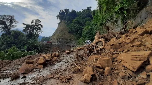 Landslide snaps road connectivity in Arunachal capital