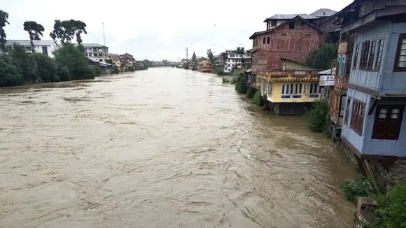 Flood fears in Kashmir due to incessant rain