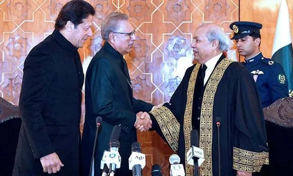 Imran Khan nominates Pakistan's former chief justice Gulzar Ahmed as caretaker prime minister