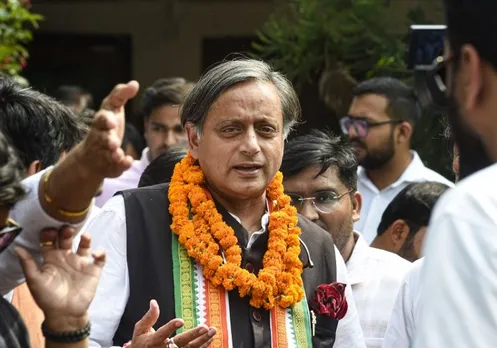 Shashi Tharoor dismisses talk of withdrawing from Congress presidential poll race