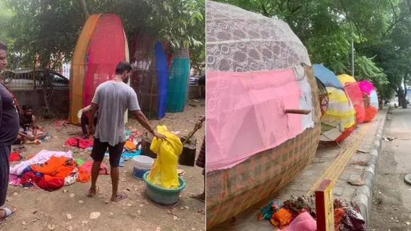 Dussehra effigy makers are back in Delhi ahead of the festive season