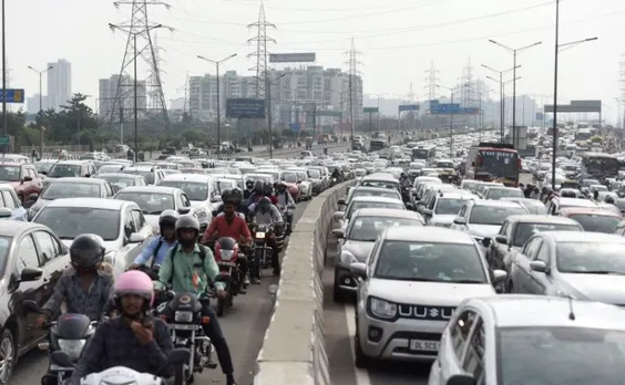 Heavy traffic jam at Delhi borders amid curbs due to 'mahapanchayat' called by farmers' body