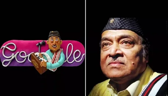 Google pays tribute to Bhupen Hazarika with doodle on singer's birth anniversary