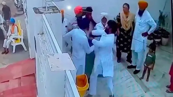 Video showing Punjab AAP MLA Baljinder Kaur being slapped by husband surfaces online