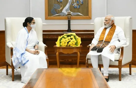 West Bengal CM Mamata Banerjee meets PM Modi, seeks timely release of funds