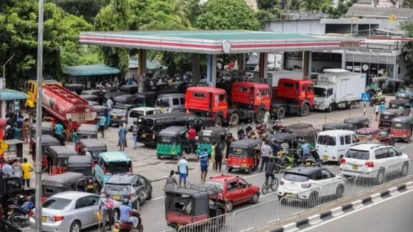 Truck driver dies after waiting for 5 days in queue at fuel station in Sri Lanka