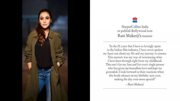 Rani Mukerji's tell-all autobiography to be released on her birthday next year