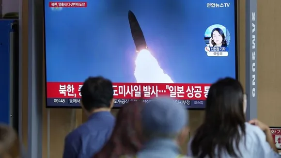 North Korea sends missile soaring over Japan in escalation