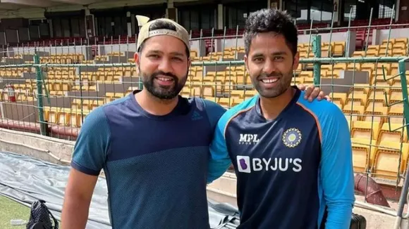 Rohit Sharma and Suryakumar Yadav (File photo)