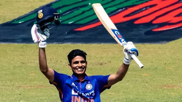 Shubman Gill smashes maiden international century, takes India to 289 for eight