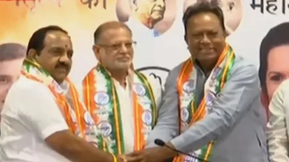 Ex-BJP MLA Balkrishna Patel joins Congress ahead of Gujarat polls, claims saffron party sidelined him