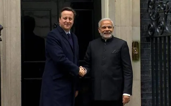 Narendra Modi meets Cameron; discuss 'vibrant' partnership