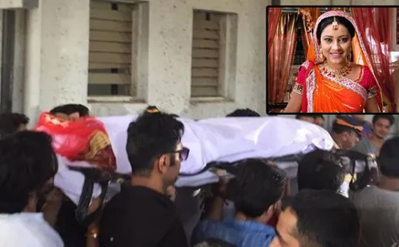 Television actors, family bid adieu to Pratyusha Banerjee