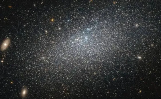 NASA's Hubble uncovers mysterious isolated dwarf galaxy