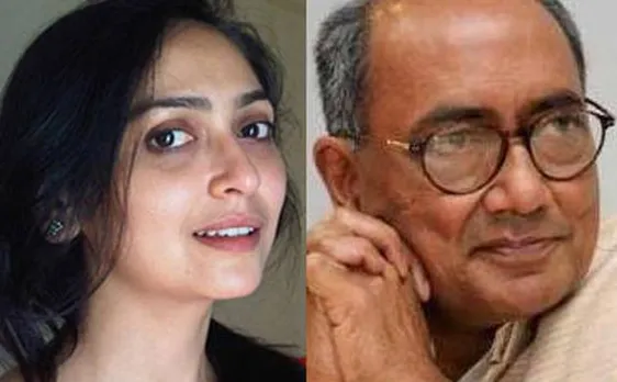 Amrita Rai gives up claim on Digvijay Singh's property