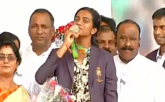 As it happened: Rio star PV Sindhu gets a rousing welcome at Gachibowli stadium in Hyderabad