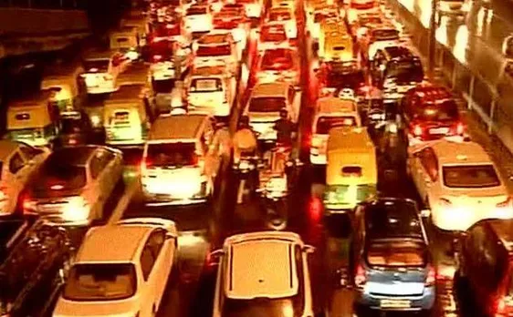 Traffic woes for John Kerry, stuck in jam due to waterlogging