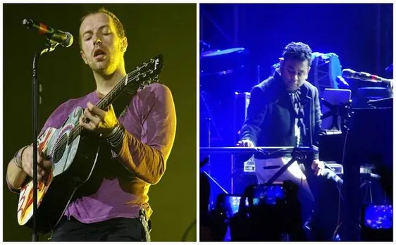 Coldplayâ€™s Chris Martin sings â€˜Vande Mataramâ€™ with AR Rahman