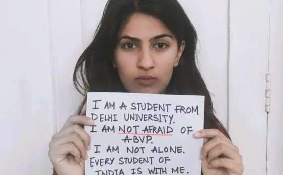 Viral | Kargil martyr's daughter starts campaign: â€˜I am not scared of ABVPâ€™