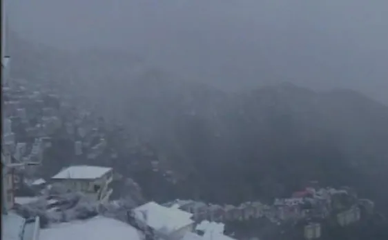 Winter makes a comeback: Thunder squall in Shimla, fresh snowfall in high hill areas