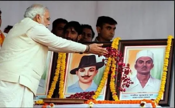 Shaheed Diwas: PM Modi pays tributes to Bhagat Singh, Sukhdev, Rajguru