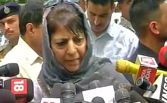 Need to follow Vajpayeeâ€™s footsteps to improve situation in J&K, to take it further from where he left: Mehbooba