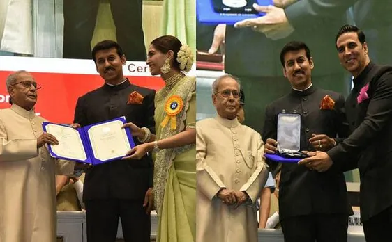 National Film Awards 2016: Sonam Kapoor, Akshay Kumar felicitated by President Pranab Mukherjee