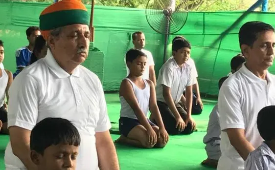 International Yoga Day: West Bengal performs Yoga with fervour, Union Minister Arjun Ram Meghwal participates in session