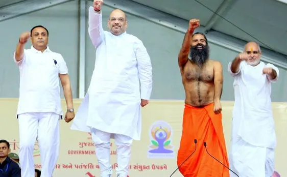 International Yoga Day: Ramdev says Amit Shah shed body weight but gained political weight