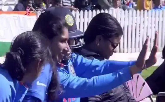 Watch: Mithali Raj, Veda krishnamurthy dancing on Harmanpreet's sixes