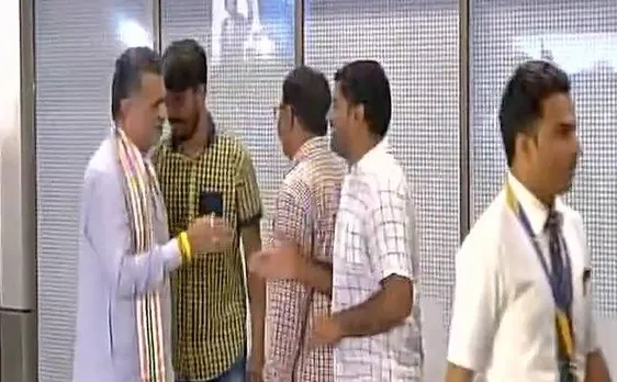 Ahead of Rajya Sabha polls, Congress MLAs arrive in Ahmedabad 