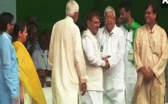 BJP Baghao, Desh Bachao rally: Despite warning from JD(U), rebel Sharad Yadav participates in anti-BJP campaign 