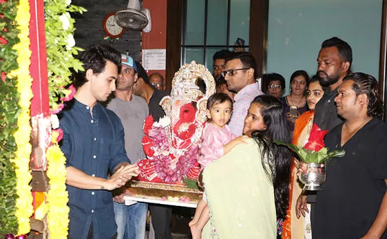 Ganesh Chaturthi 2017: Salman Khan's sister Arpita and nephew Ahil celebrate Ganpati Visarjan