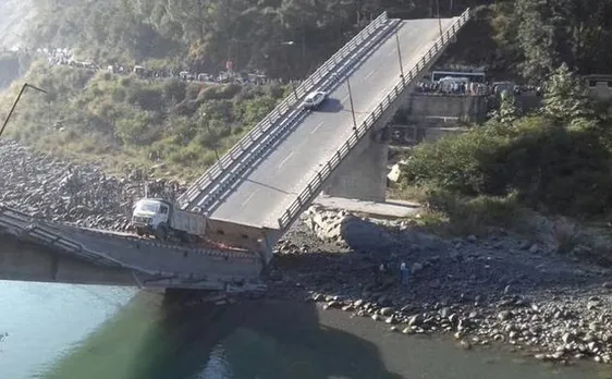 Himachal Pradesh: 6 injured after bridge collapses in Chamba