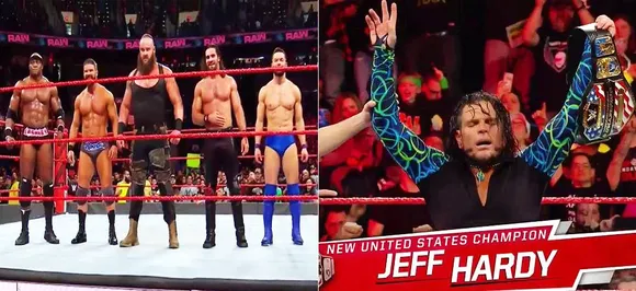 WWE RAW results: Superstar shake-up begins; Jeff Hardy BECOMES new US champion