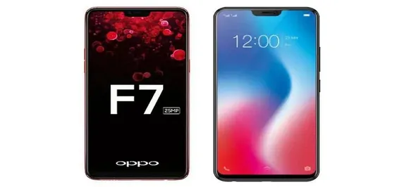 Oppo F7 vs Vivo V9: Prices, specifications, features compared