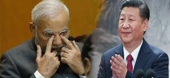 If not â€˜red eyesâ€™, show courage: Congress dares Modi to raise Doklam issue with China