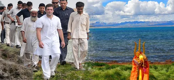 'Scared' by flight snag, Rahul Gandhi to visit Kailash Mansarovar after Karnataka polls