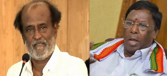 Rajnikanth under guidance of â€˜some persons,â€™ should withdraw his views, says V Narayanasamy
