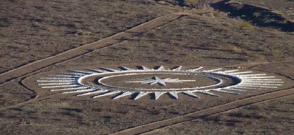 'Ordered by Aliens', man builds 'UFO landing pad' in Argentinian desert  