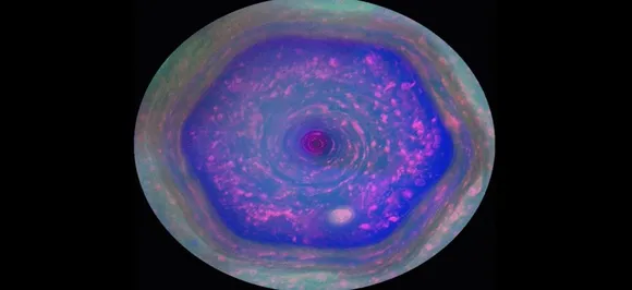 Cassini mission: Towering hexagonal vortex spotted on Saturn