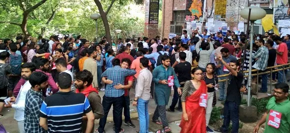 JNUSU Election 2018: Polling underway for 4 crucial posts; eight candidates in fray