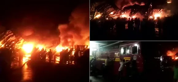 Thane: Rubber factory gutted in fire, no casualty reported