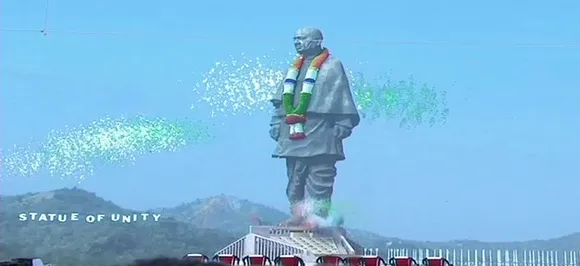 What does the Statue of Unity have in common with the Gujarat Assembly?