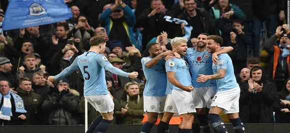 Manchester City beat Manchester United in tense derby, Liverpool continue winning run in Premier League