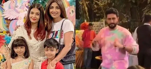 Abhishek Bachchan dances like nobody is watching on Aaradhyaâ€™s birthday, Video inside