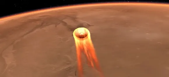 NASAâ€™s InSight spacecraft catching rays on the Red Planet