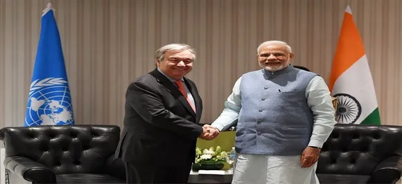 India to support Paris Climate Change Agreement, assures PM Modi to UN chief